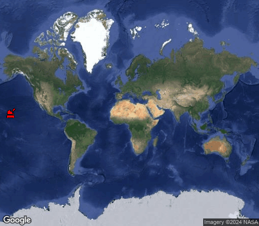 location on map of Earth